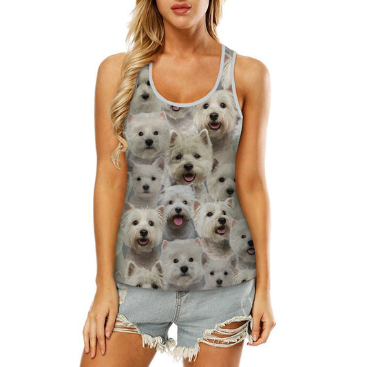 You Will Have A Bunch Of West Highland White Terriers - Hollow Tank Top V1