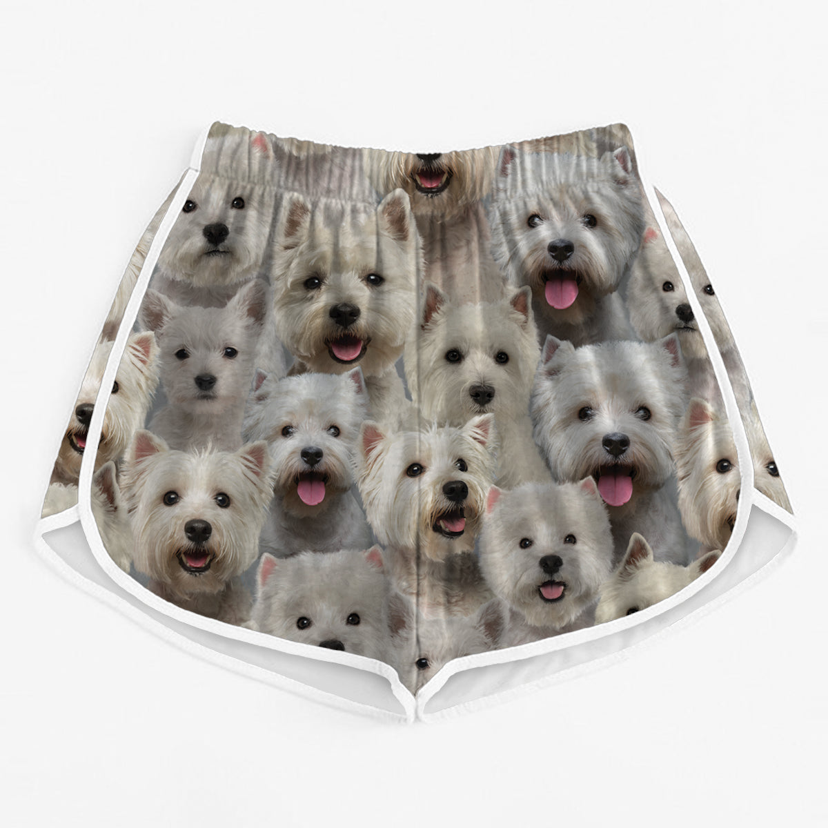 You Will Have A Bunch Of West Highland White Terriers - Women's Running Shorts V1