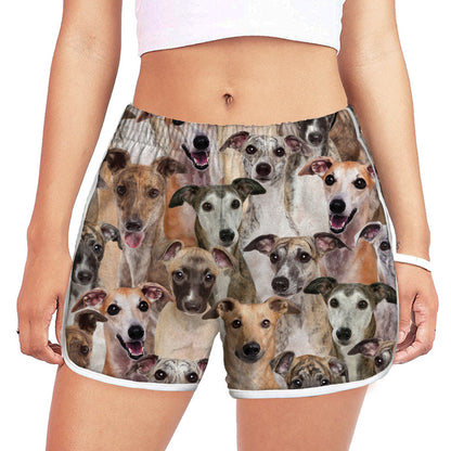 You Will Have A Bunch Of Whippets - Women's Running Shorts V1