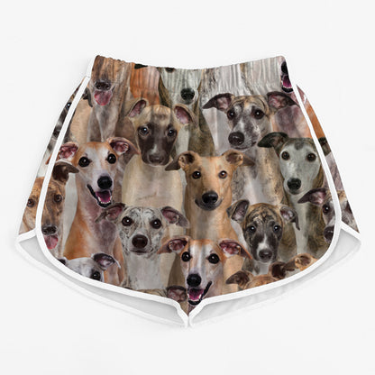 You Will Have A Bunch Of Whippets - Women's Running Shorts V1