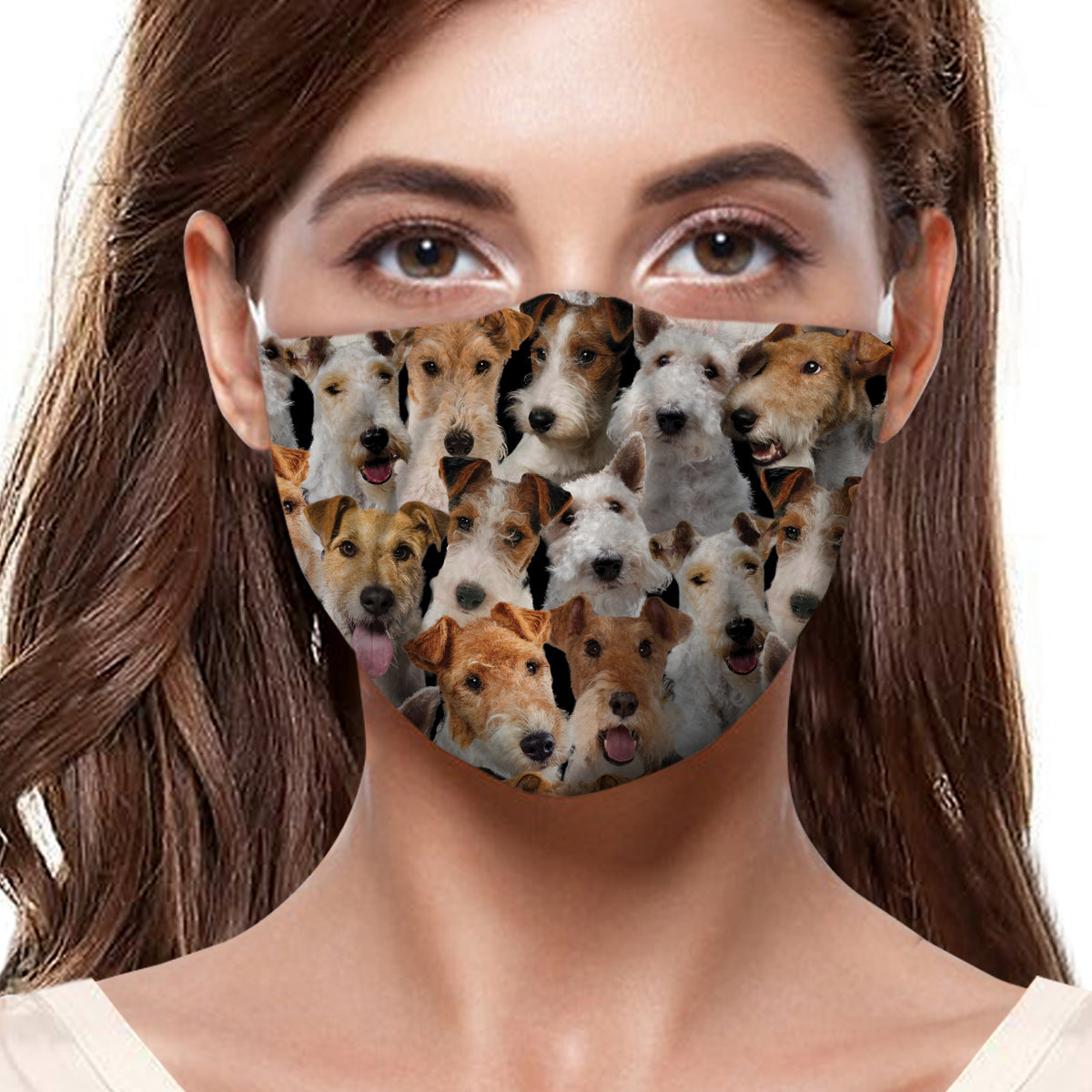 Sie werden einen Haufen Wire Fox Terrier F-Maske haben