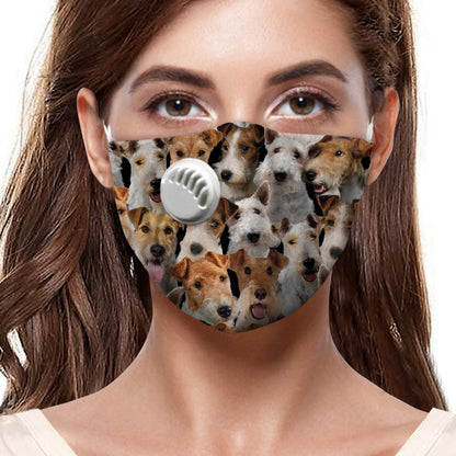Sie werden einen Haufen Wire Fox Terrier F-Maske haben