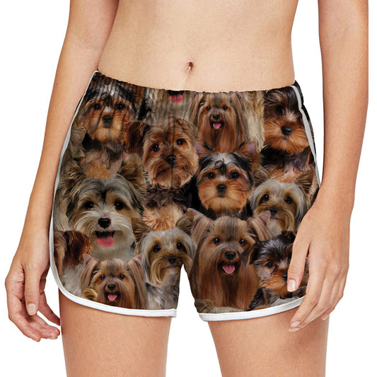 You Will Have A Bunch Of Yorkshire Terriers - Women's Running Shorts V1