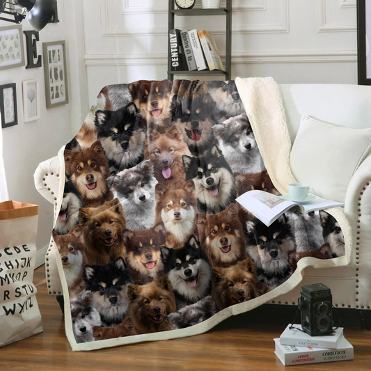You Will Have A Bunch Of Finnish Lapphunds - Blanket V1