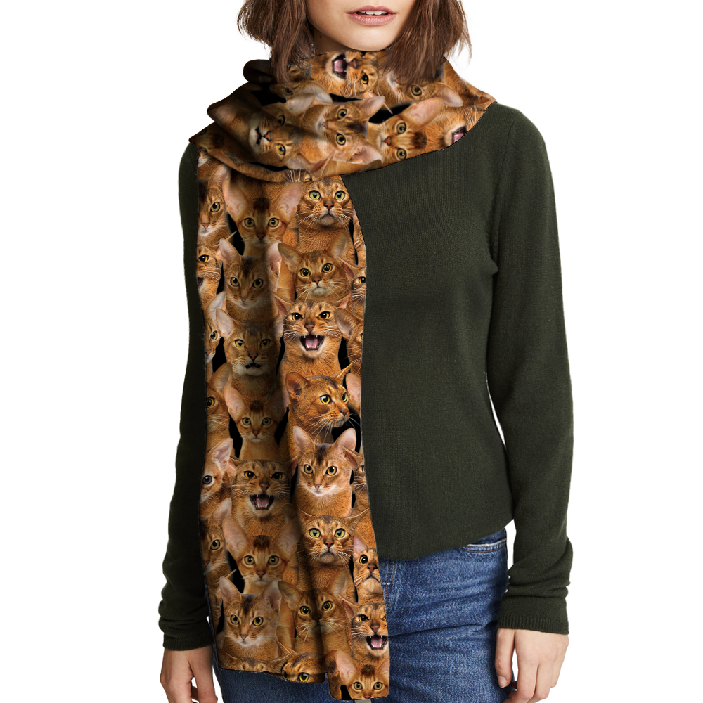 You Will Have A Bunch Of Abyssinian Cats - Scarf V1