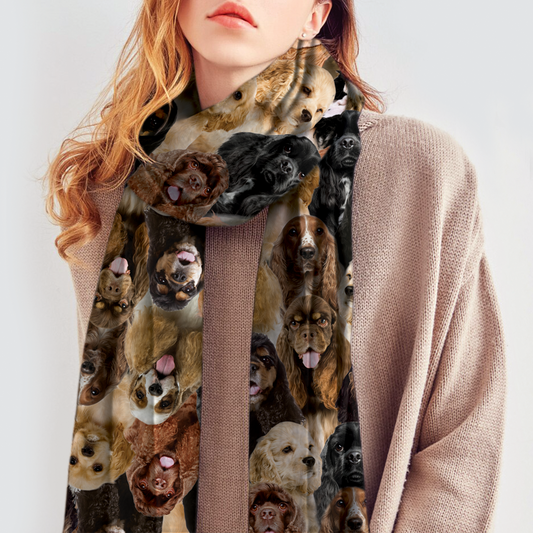 You Will Have A Bunch Of American Cocker Spaniels - Scarf V1