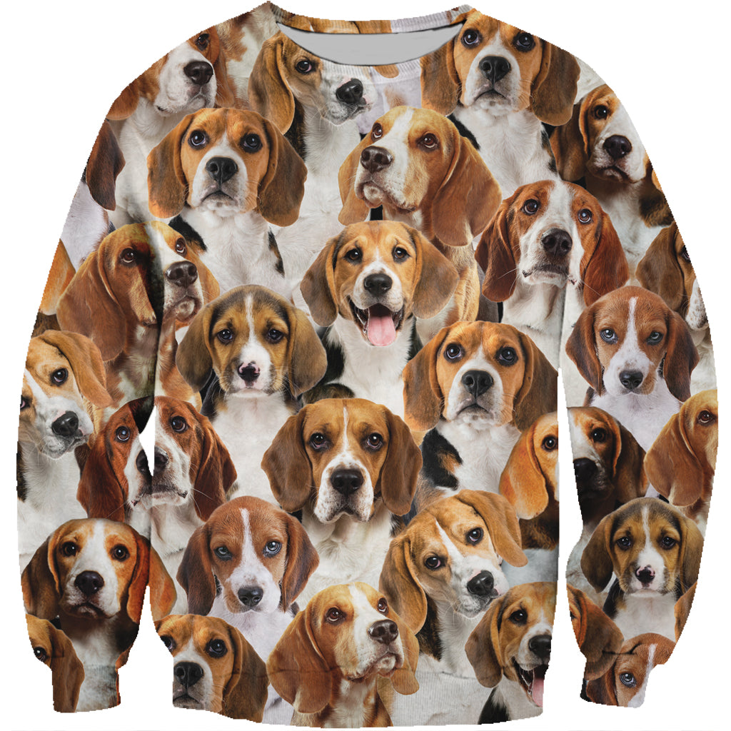 Vous aurez un groupe de beagles - Sweatshirt V1