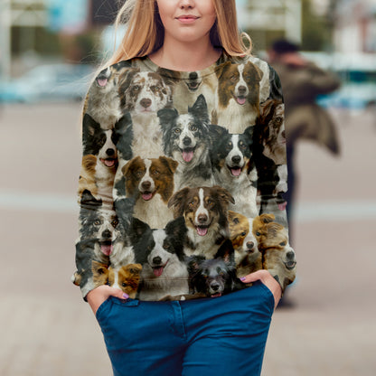 Vous aurez un tas de Border Collies - Sweatshirt V1