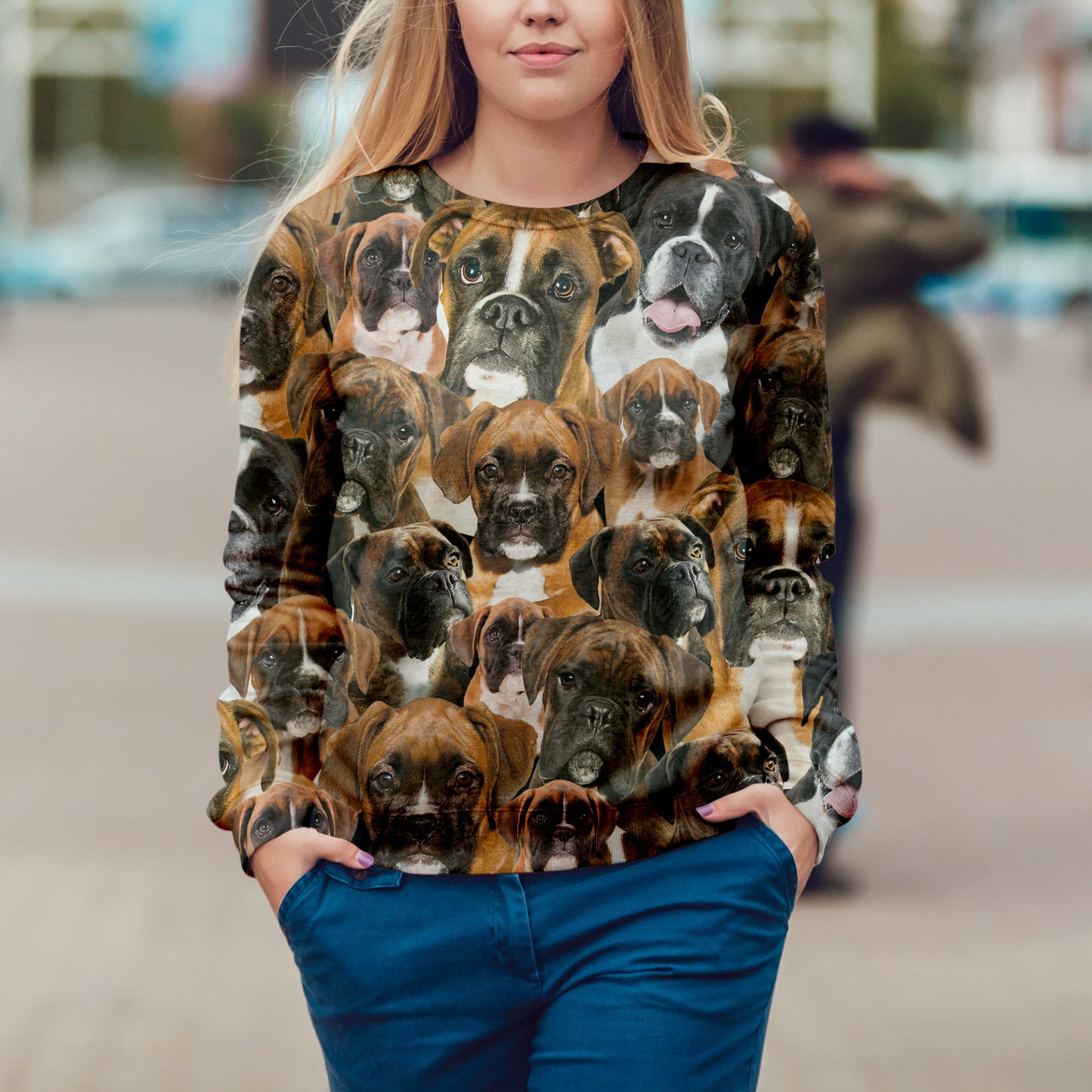 Sie werden einen Haufen Boxerhund haben - Sweatshirt V1