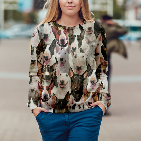 Vous aurez un tas de Bull Terriers - Sweatshirt V1