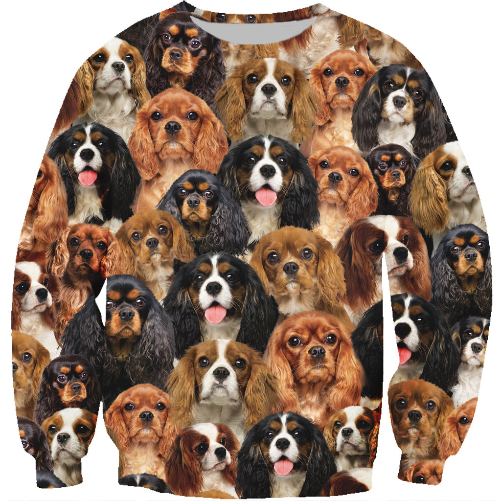 You Will Have A Bunch Of Cavalier King Charles Spaniels - Sweatshirt V1