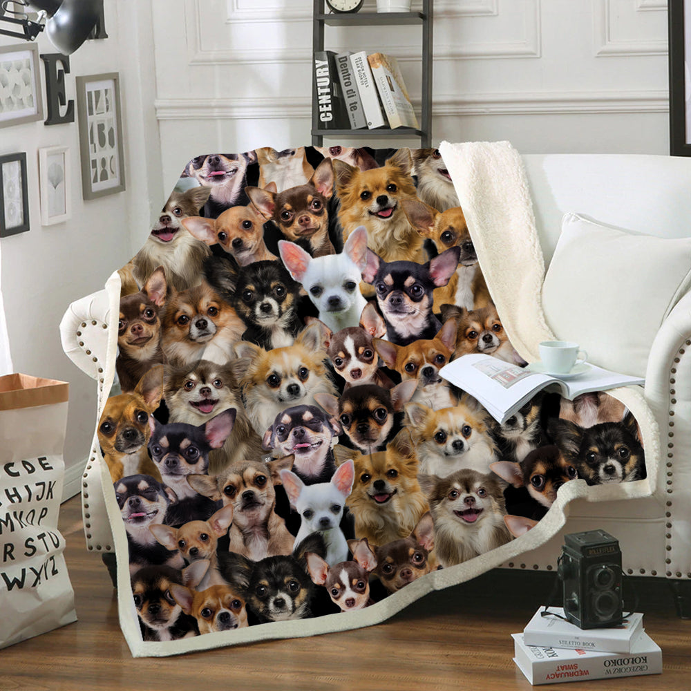 You Will Have A Bunch Of Chihuahuas - Blanket V1