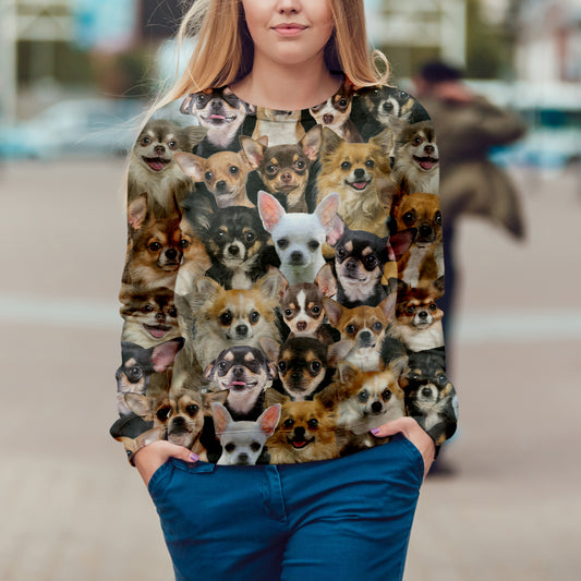 Du wirst einen Haufen Chihuahuas haben - Sweatshirt V1