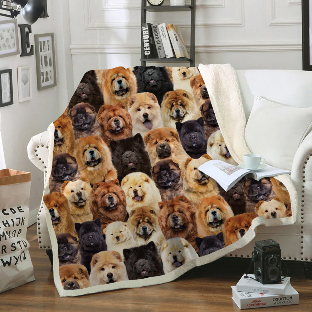 You Will Have A Bunch Of Chow Chows - Blanket V1