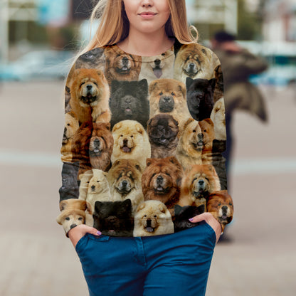 Vous aurez un tas de Chow Chows - Sweatshirt V1