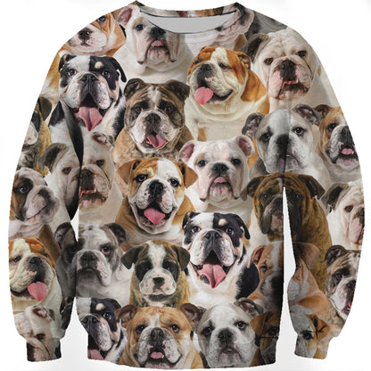 You Will Have A Bunch Of English Bulldogs - Sweatshirt V1