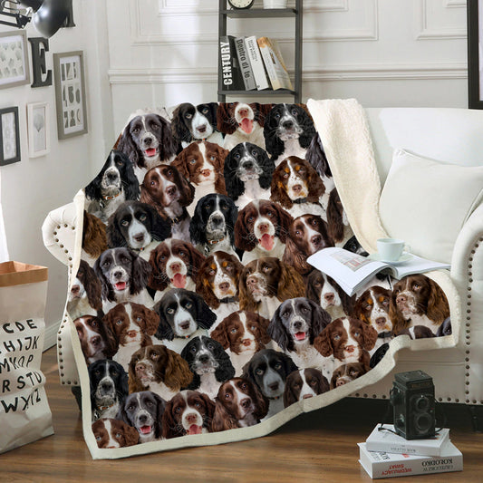 You Will Have A Bunch Of English Springer Spaniels - Blanket V1