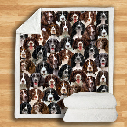 English Springer Spaniels - Blanket V1