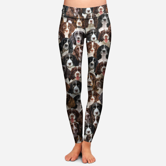 You Will Have A Bunch Of English Springer Spaniels - Leggings V1