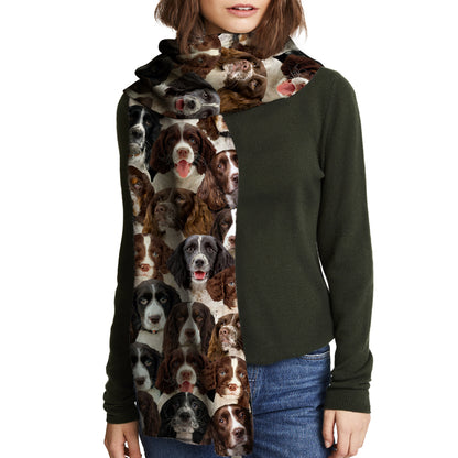 Vous aurez un groupe d'épagneuls springer anglais - Écharpe V1