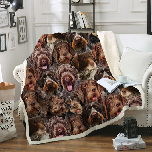 You Will Have A Bunch Of German Wirehaired Pointers - Blanket V1