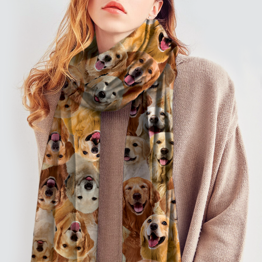 You Will Have A Bunch Of Golden Retrievers - Scarf V1