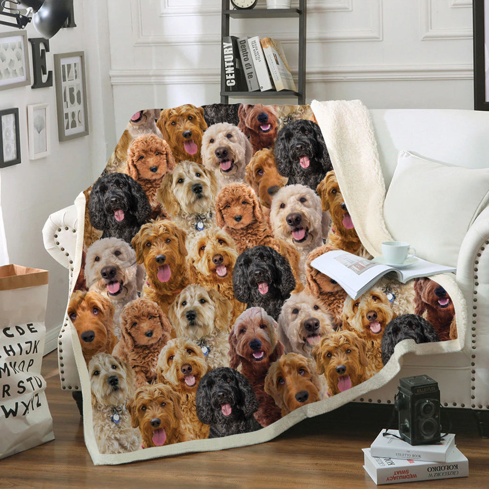 You Will Have A Bunch Of Goldendoodles - Blanket V1