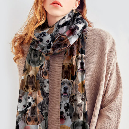 Vous aurez une bande de grands danois - Écharpe V1