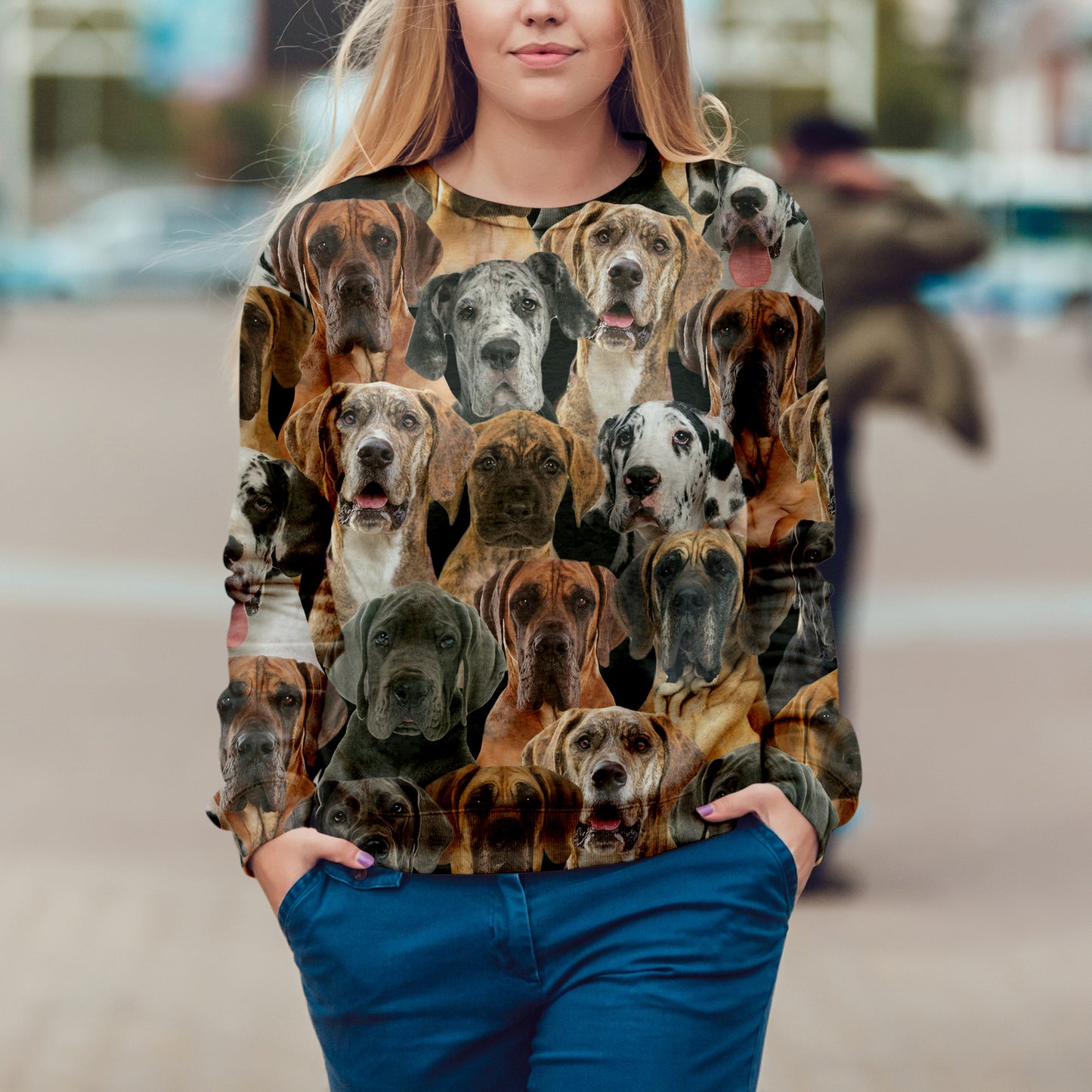 Sie werden ein paar Deutsche Doggen haben - Sweatshirt V1