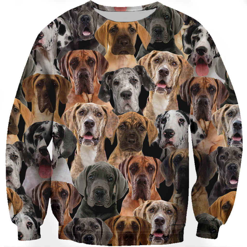 Sie werden ein paar Deutsche Doggen haben - Sweatshirt V1