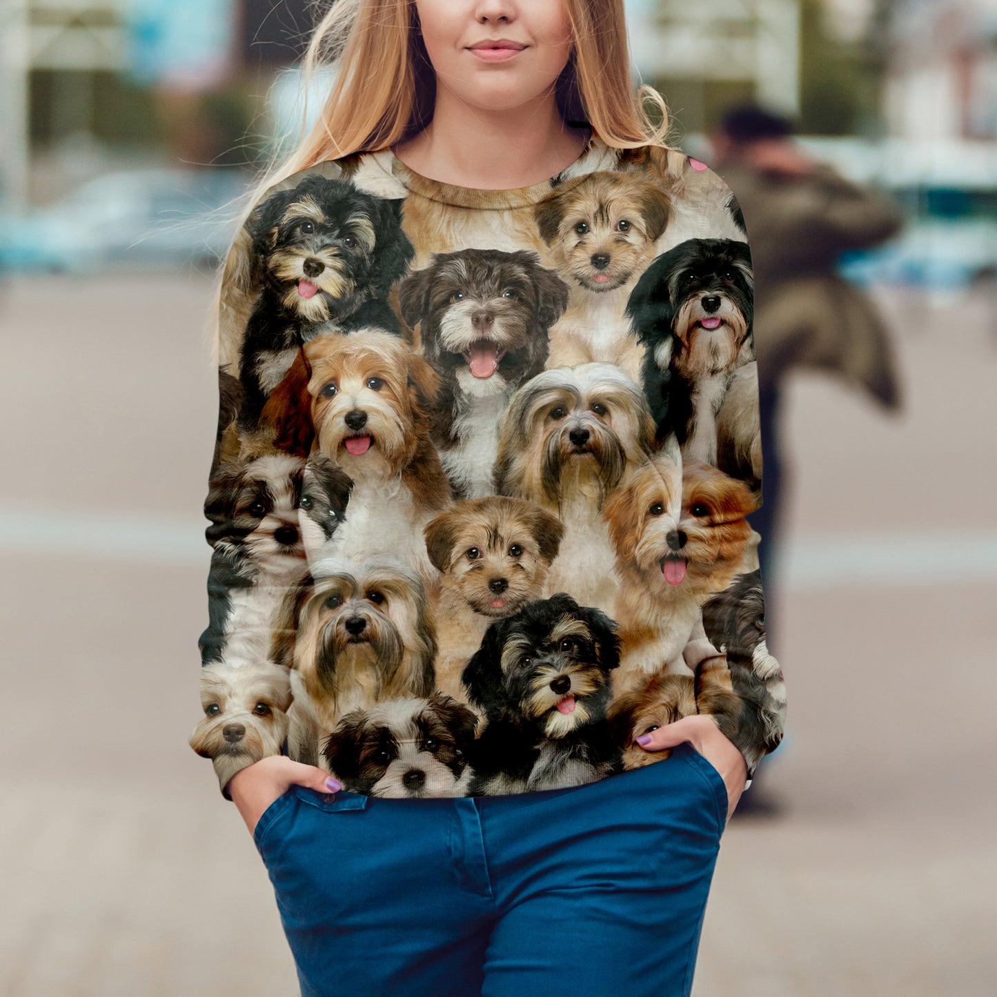 Du wirst einen Haufen Havaneser haben - Sweatshirt V1