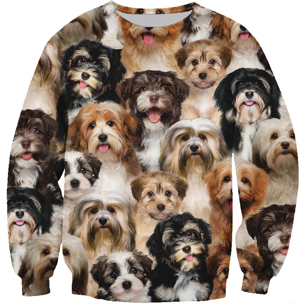 Du wirst einen Haufen Havaneser haben - Sweatshirt V1