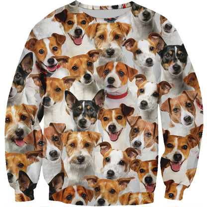Vous aurez un groupe de Jack Russell Terriers - Sweatshirt V1