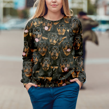 You Will Have A Bunch Of Rottweilers - Sweatshirt V1