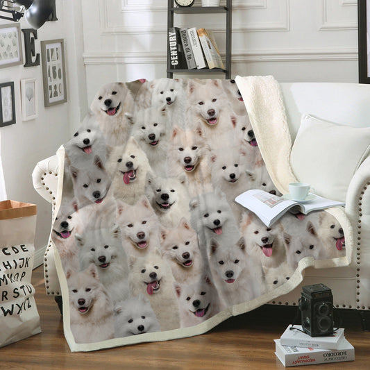 You Will Have A Bunch Of Samoyeds - Blanket V1