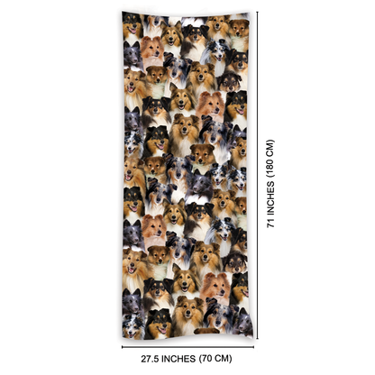You Will Have A Bunch Of Shetland Sheepdogs - Scarf V1