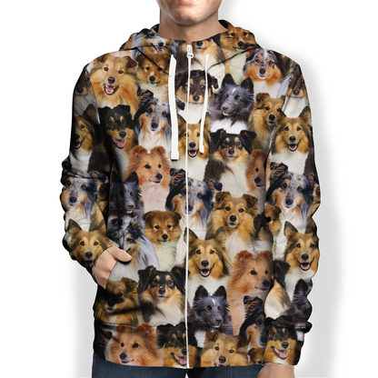 You Will Have A Bunch Of Shetland Sheepdogs - Hoodie V1
