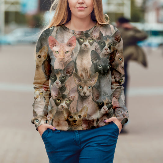 You Will Have A Bunch Of Sphynx Cats - Sweatshirt V1