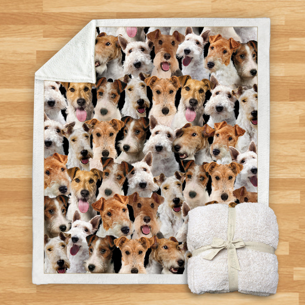 Wire Fox Terriers - Blanket V1