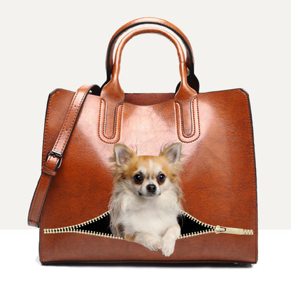 Your Best Companion - Chihuahua Luxury Handbag V1