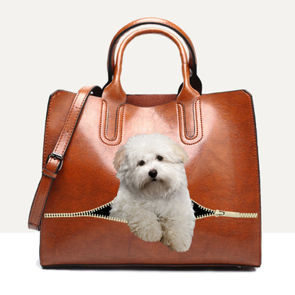 Your Best Companion - Coton De Tulear Luxury Handbag V1