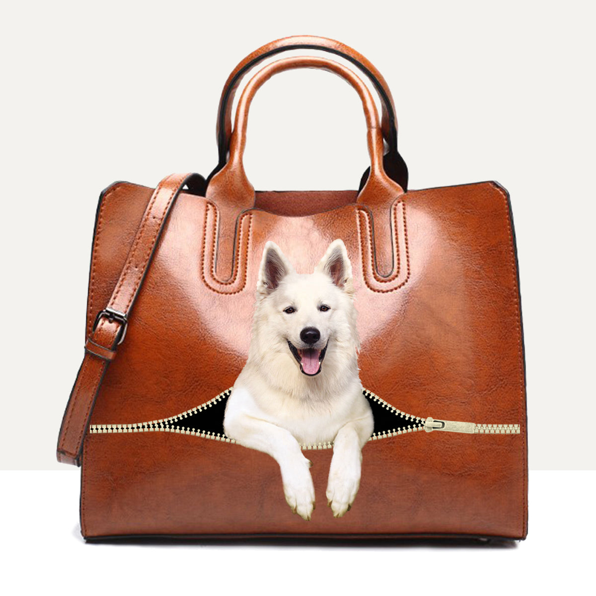Your Best Companion - German Shepherd Luxury Handbag V2