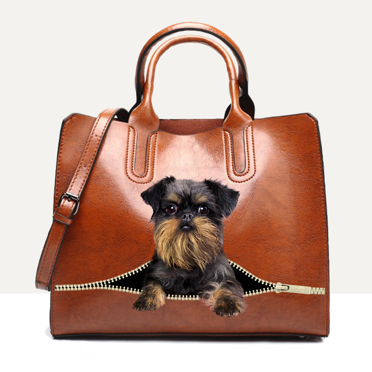Your Best Companion - Griffon Bruxellois Luxury Handbag V2