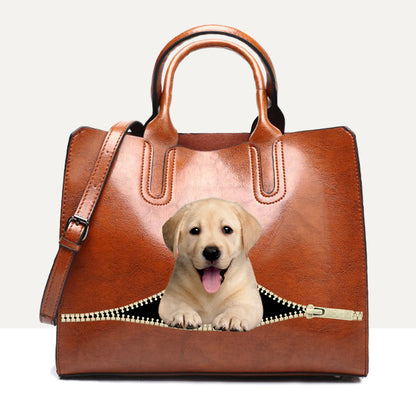 Your Best Companion - Labrador Luxury Handbag V2