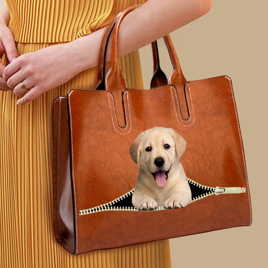 Ihr bester Begleiter – Labrador Luxus-Handtasche V2