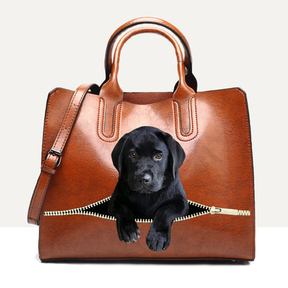 Ihr bester Begleiter – Labrador Luxus-Handtasche V3