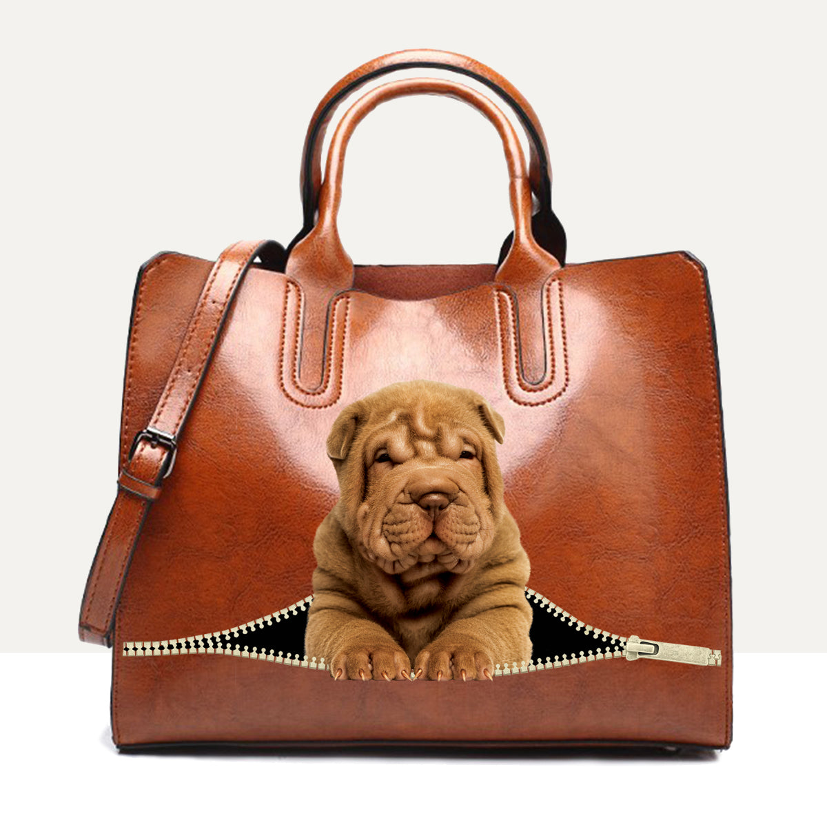 Votre meilleur compagnon - Shar Pei Luxury Handbag V1