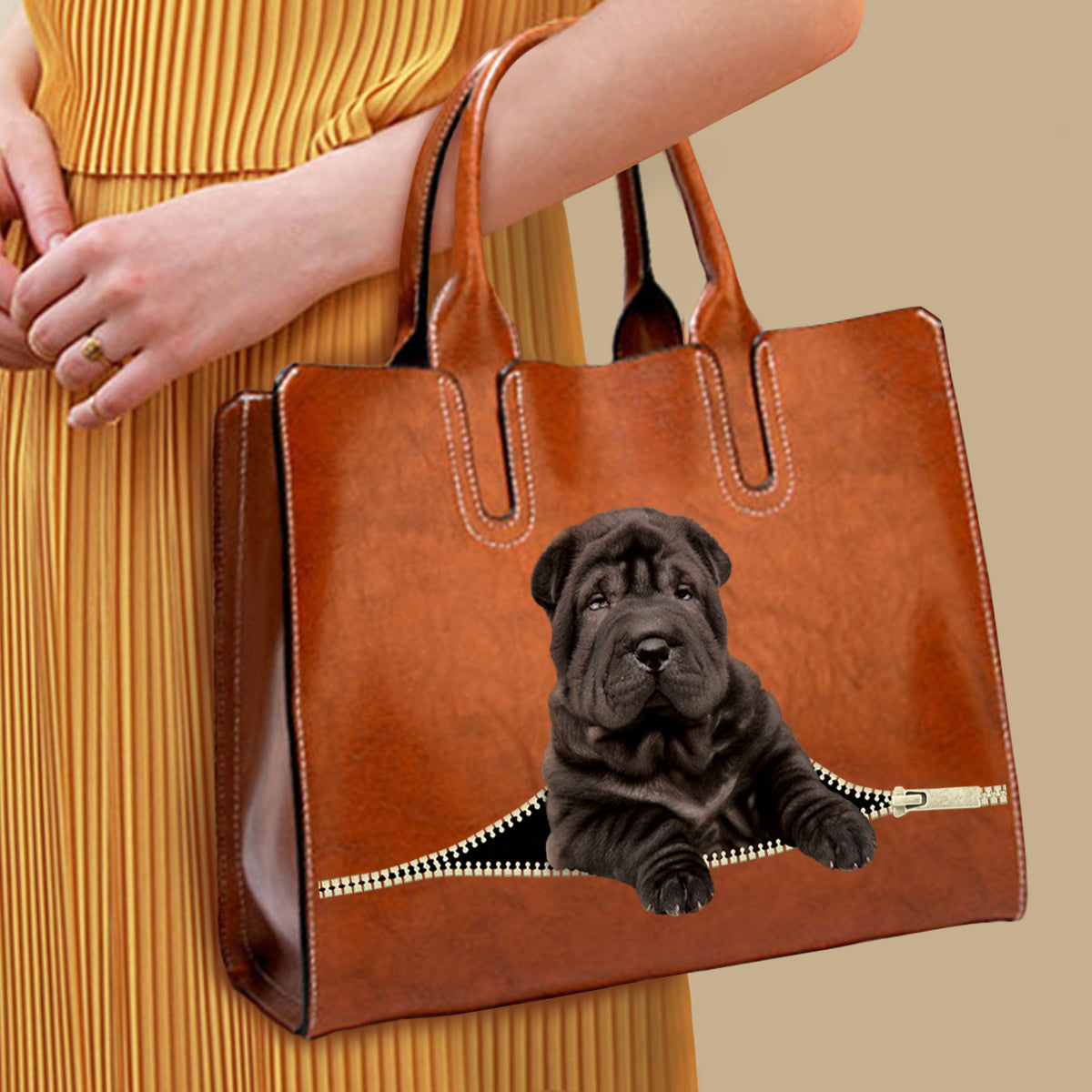 Votre meilleur compagnon - Shar Pei Luxury Handbag V2