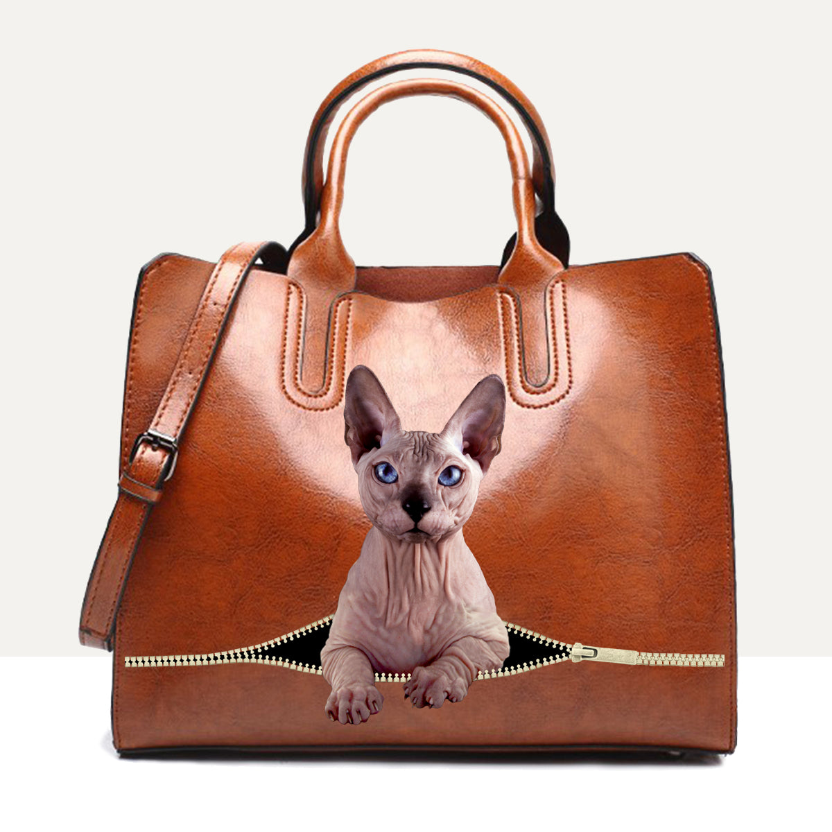 Your Best Companion - Sphynx Cat Luxury Handbag V1