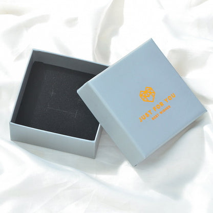 Ensemble de bijoux de luxe bleu cygne en argent sterling 925 pour dames - Plaqué or rose 001